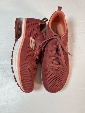 Skechers Dusty Rose Mesh Athletic Sneakers US 10/EU 40